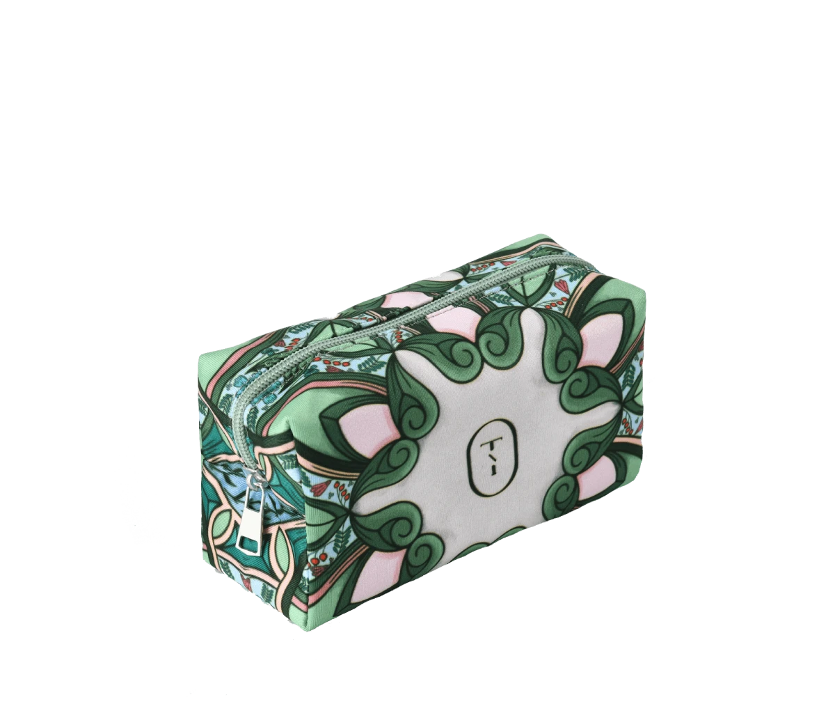 Ծաղկազարդ կոսմետիկ պայուսակ